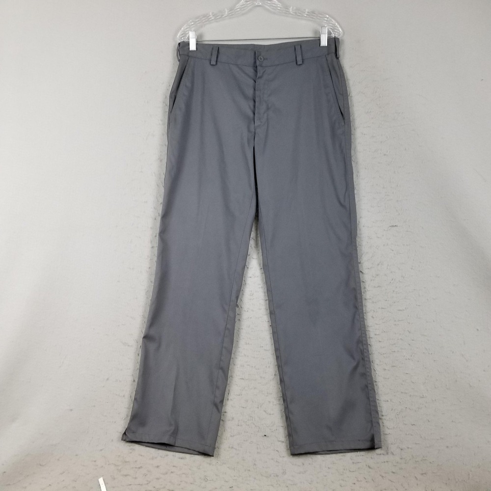 Nike Golf Pants Mens 32x32 Gray Dri Fit Performance Stretch Trousers
